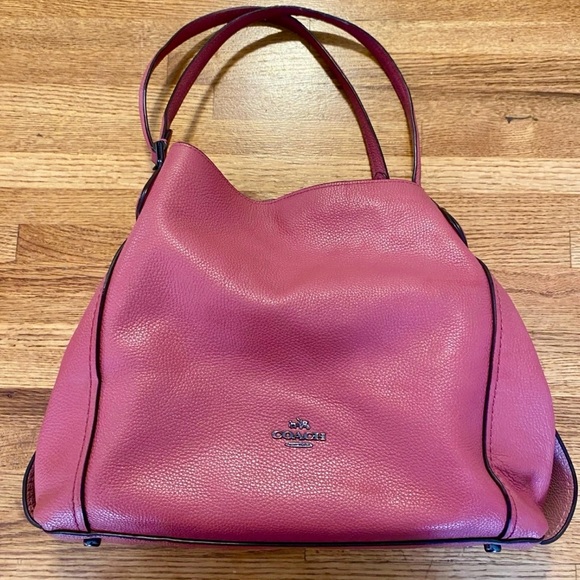 Coach Edie 31 Shoulder Leather Purse - Picture 8 of 11